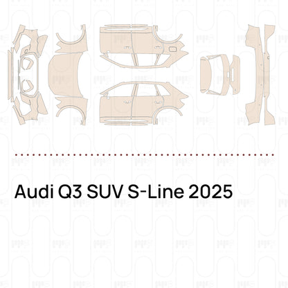 Pre-Cut PPF Audi Q3 SUV S-Line 2025