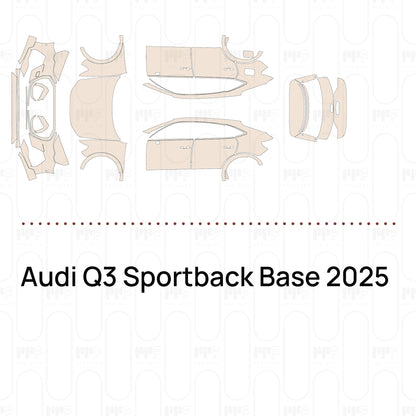 PPF precortado Audi Q3 Sportback Base 2025