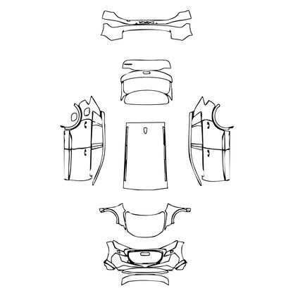 Pre-Cut PPF Audi Q4 e-tron SUV Sport 2025 - PPF-Kits