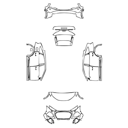Pre-Cut PPF Audi Q5 Q5L Sportback (Extended Wheelbase) 2025 - PPF-Kits