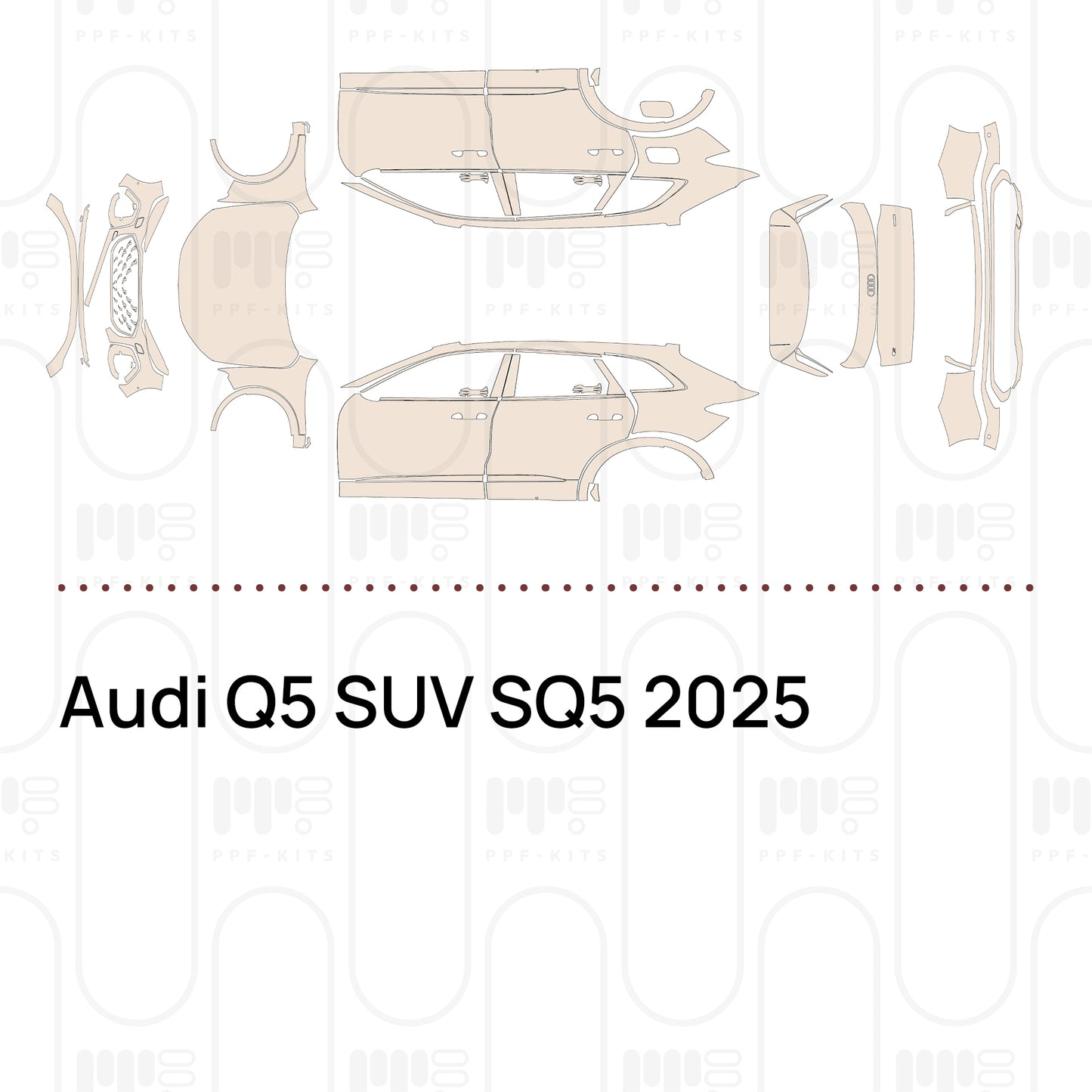 PPF precortado Audi Q5 SUV SQ5 2025