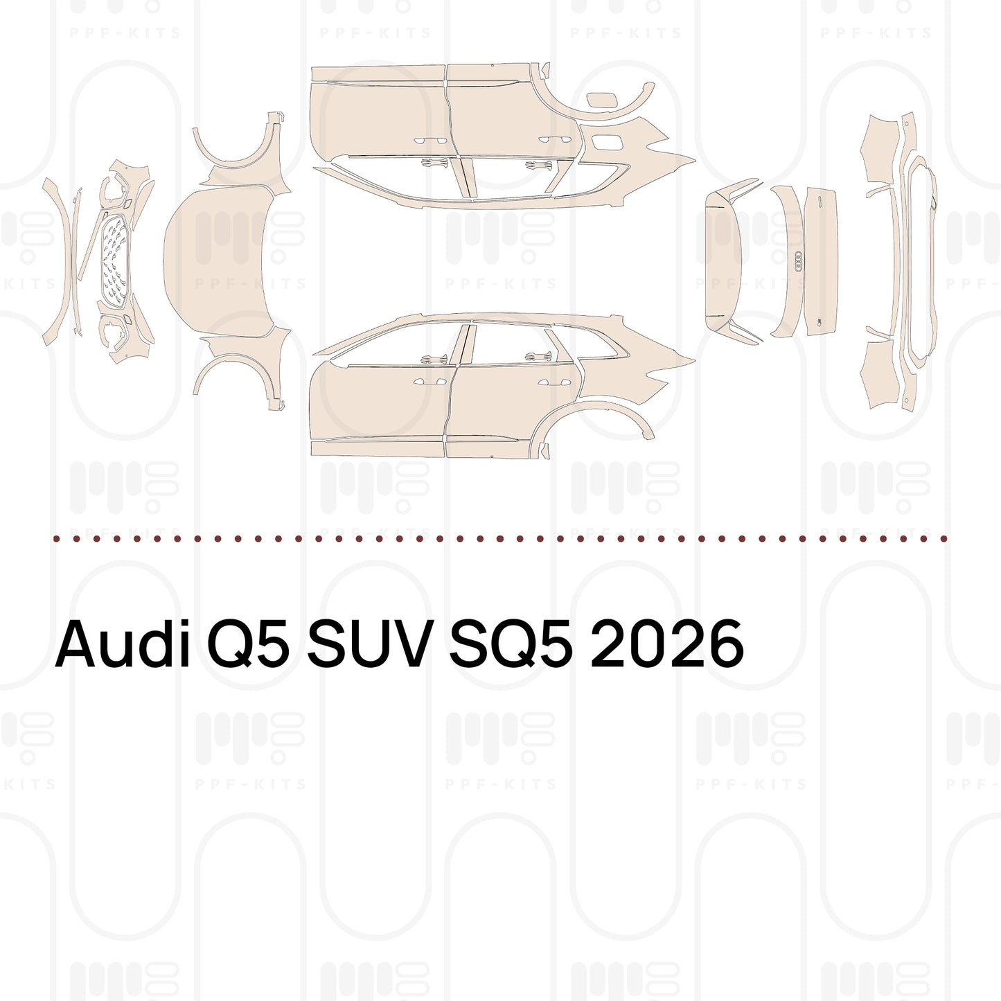 PPF precortado Audi Q5 SUV SQ5 2026