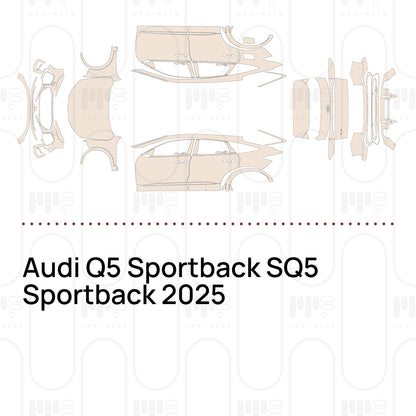PPF precortado Audi Q5 Sportback SQ5 Sportback 2025