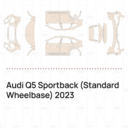 Pre-Cut PPF Audi Q5 Sportback (Standard Wheelbase) 2023