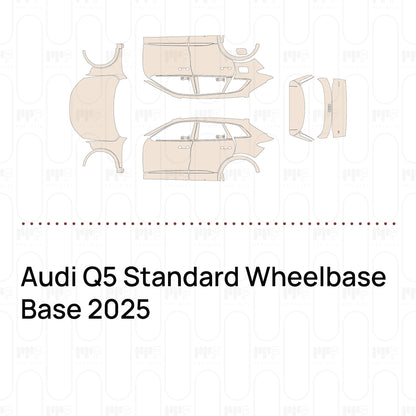 Pre-Cut PPF Audi Q5 Standard Wheelbase Base 2025