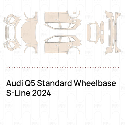 Pre-Cut PPF Audi Q5 Standard Wheelbase S-Line 2024