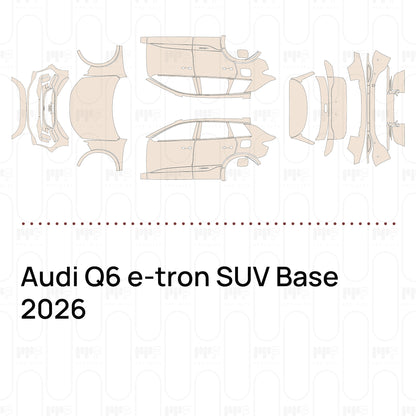 PPF precortado Audi Q6 e-tron SUV Base 2026