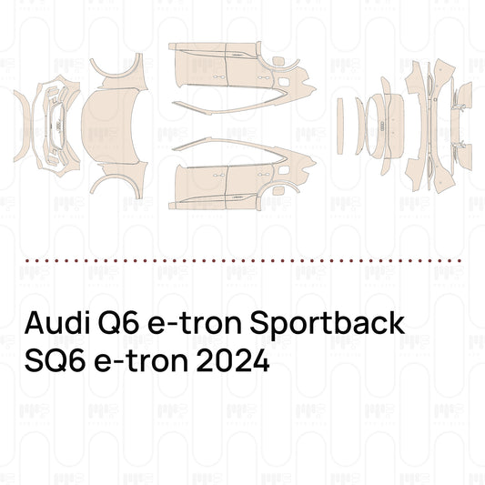 Pre-Cut PPF Audi Q6 e-tron Sportback SQ6 e-tron 2024