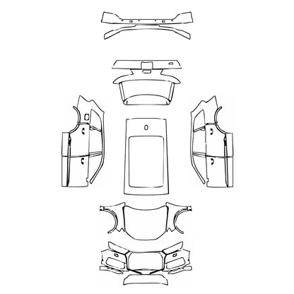 Pre-Cut PPF Audi Q7 Base 2016 - PPF-Kits