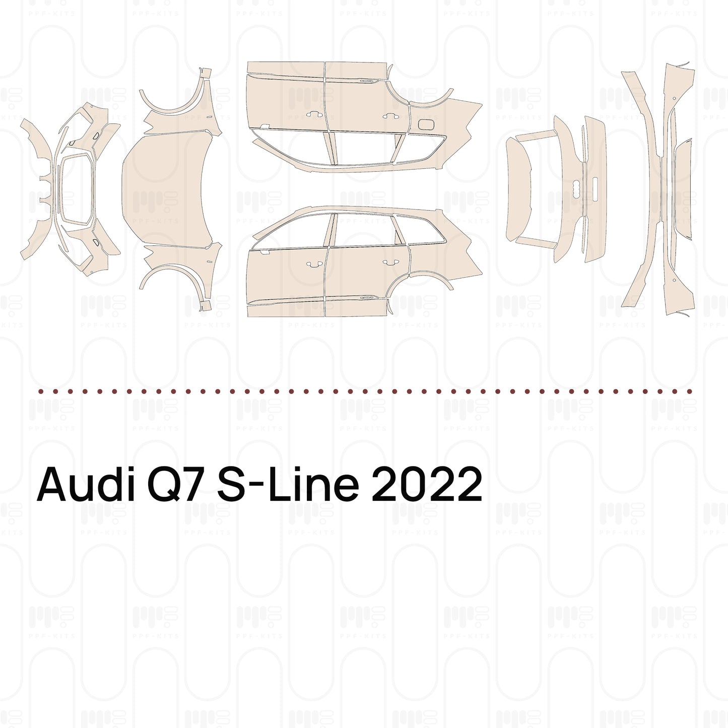 PPF precortado Audi Q7 S-Line 2022