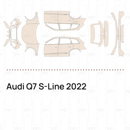 PPF precortado Audi Q7 S-Line 2022