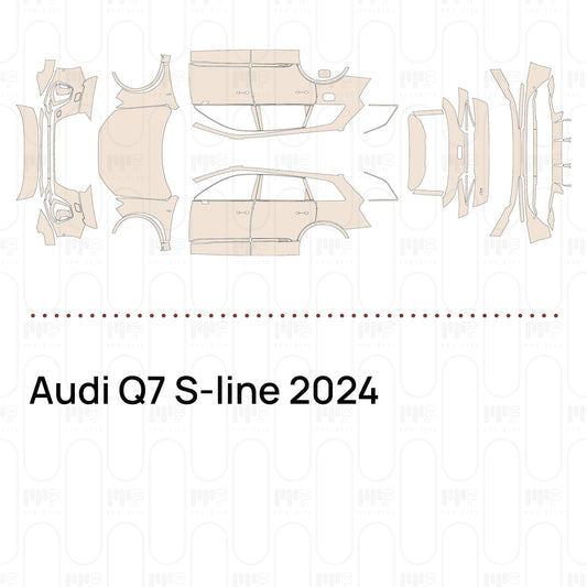 Pre-Cut PPF Audi Q7 S-line 2024