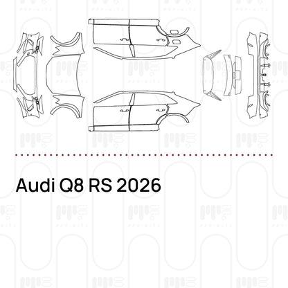Pre-Cut PPF Audi Q8 RS 2026