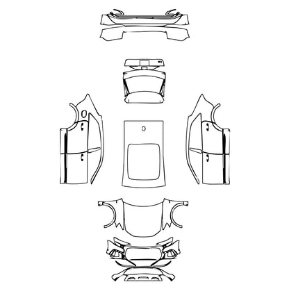 Pre-Cut PPF Audi Q8 S-line 2018 - PPF-Kits