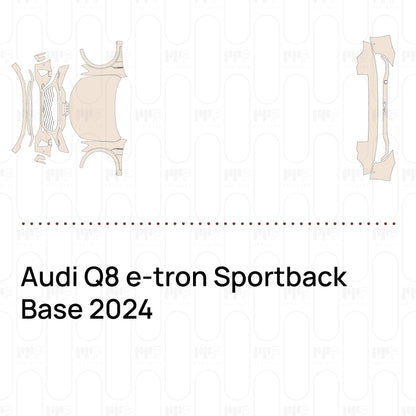 PPF precortado Audi Q8 e-tron Sportback Base 2024