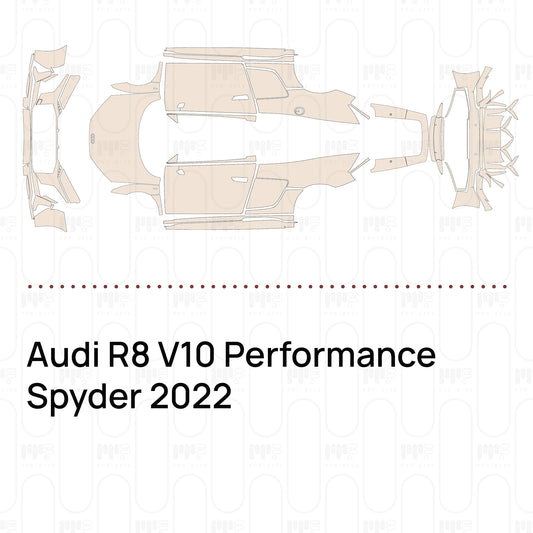 PPF precortado Audi R8 V10 Performance Spyder 2022