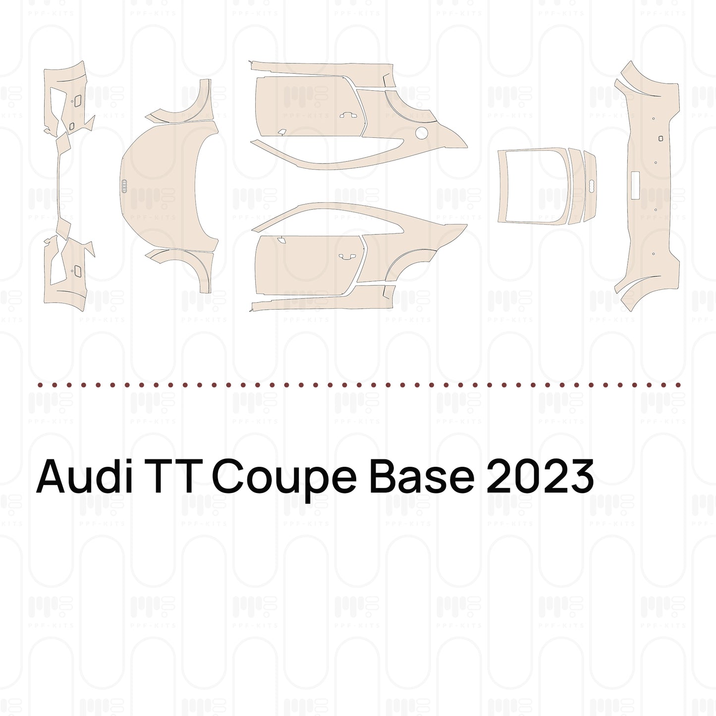 PPF precortado Audi TT Coupe Base 2023