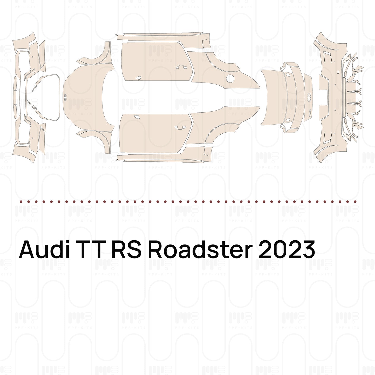 PPF precortado Audi TT RS Roadster 2023