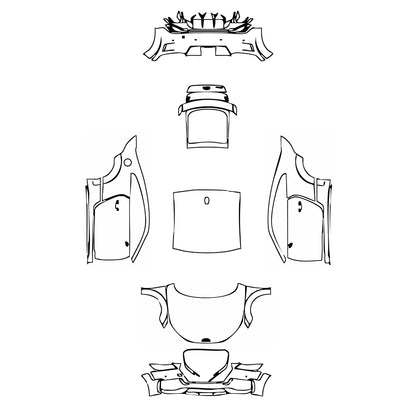 Pre-Cut PPF Audi TT TT RS Coupe 2020 - PPF-Kits