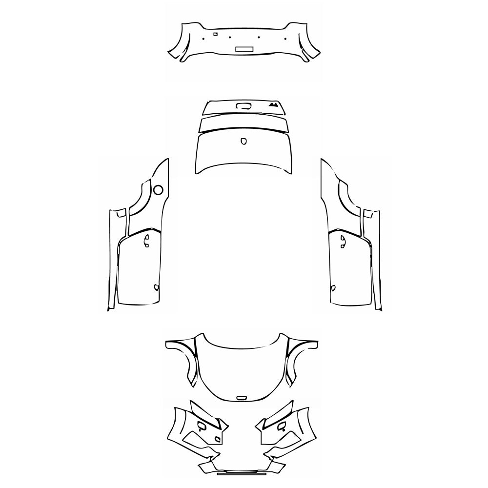 Pre-Cut PPF Audi TT TT Roadster S-line 2018 - PPF-Kits