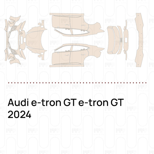 Pre-Cut PPF Audi e-tron GT e-tron GT 2024