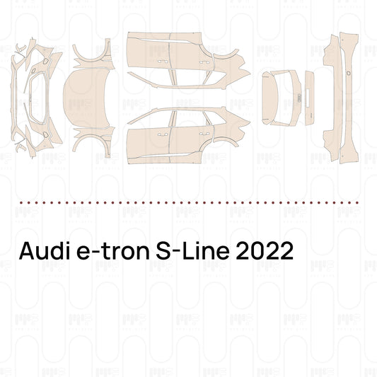Pre-Cut PPF Audi e-tron S-Line 2022