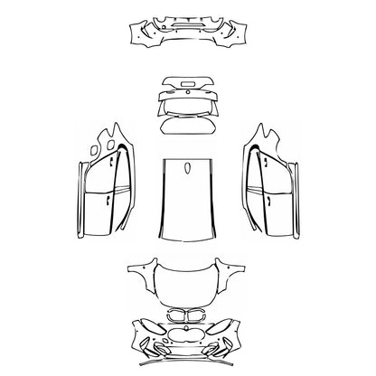 Pre-Cut PPF BMW 1 Series 5-door Sports Hatch M135i 2020 - PPF-Kits
