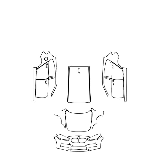 Pre-Cut PPF BMW 1 Series 5-door Sports Hatch SE 2015 - PPF-Kits