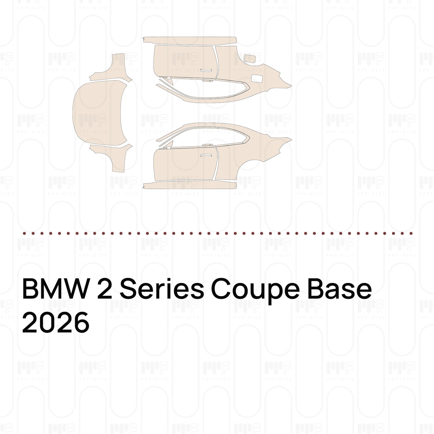 Pre-Cut PPF BMW 2 Series Coupe Base 2026