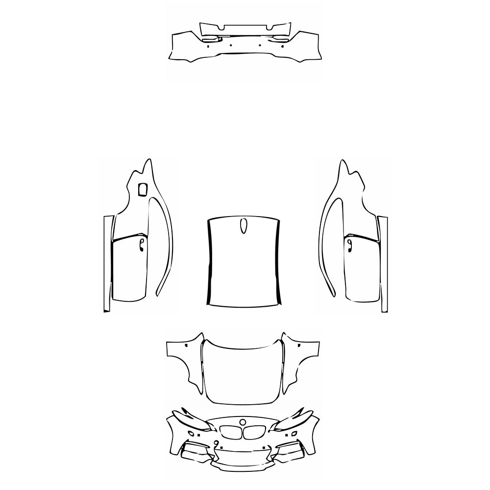 Pre-Cut PPF BMW 2 Series Coupe M235 M240 2015 - PPF-Kits