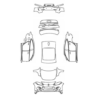 Pre-Cut PPF BMW 2 Series Gran Coupe M235i 2022 - PPF-Kits