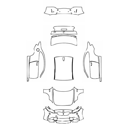 Pre-Cut PPF BMW 2 Series M2 2014 - PPF-Kits