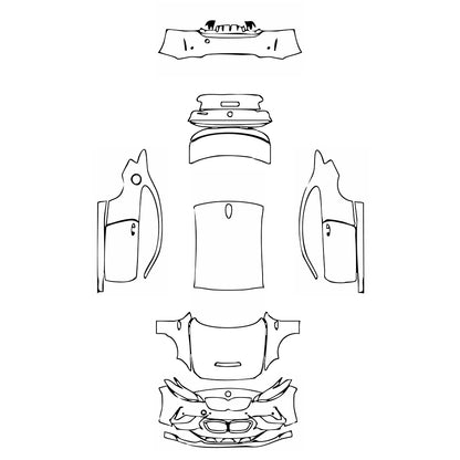 Pre-Cut PPF BMW 2 Series M2 CS 2020 - PPF-Kits