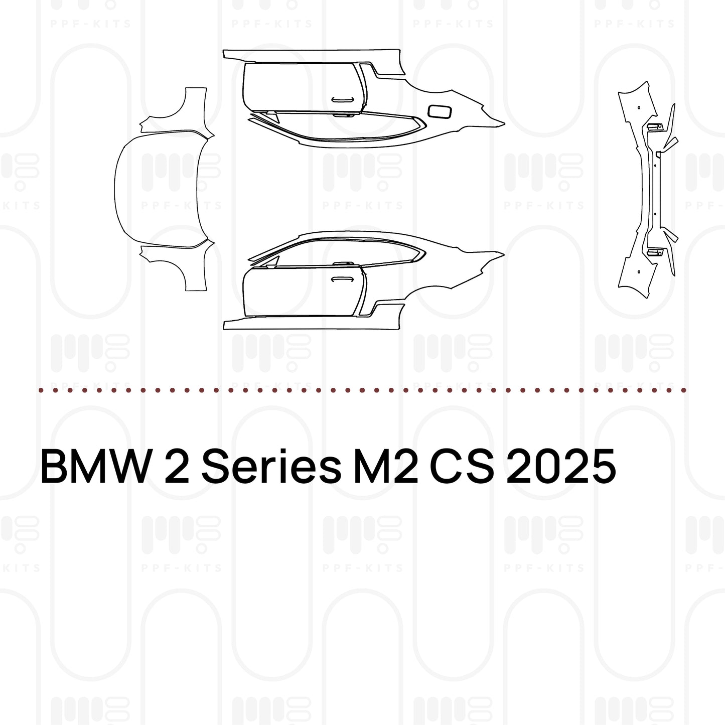 Pre-Cut PPF BMW 2 Series M2 CS 2025