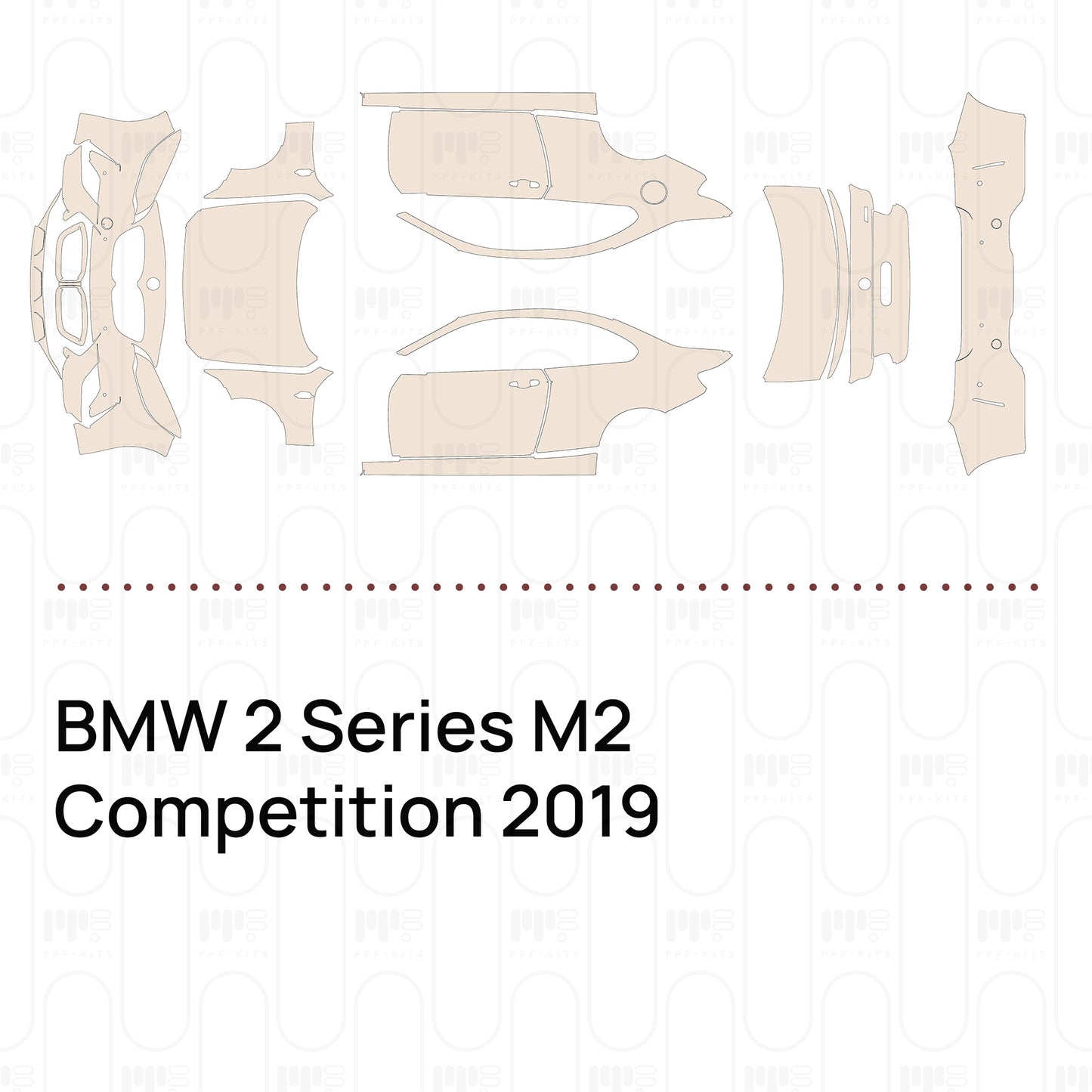 PPF precortado BMW 2 Series M2 Competition 2019