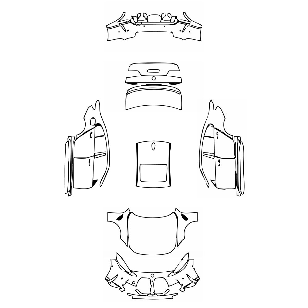 Pre-Cut PPF BMW 3 Series Sedan M3 2025 - PPF-Kits