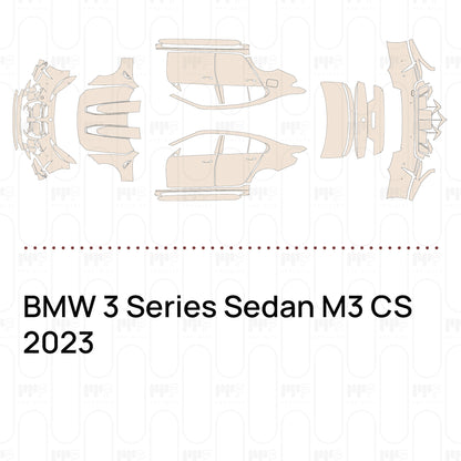 PPF precortado BMW 3 Series Sedan M3 CS 2023