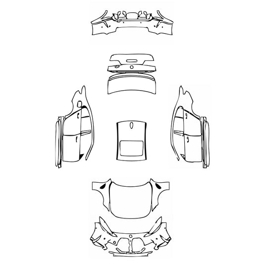 Pre-Cut PPF BMW 3 Series Sedan M3 Competition 2021 - PPF-Kits
