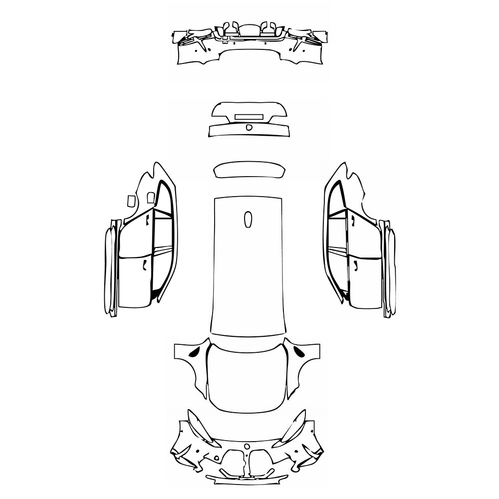 Pre-Cut PPF BMW 3 Series Touring Wagen M3 Competition 2022 - PPF-Kits