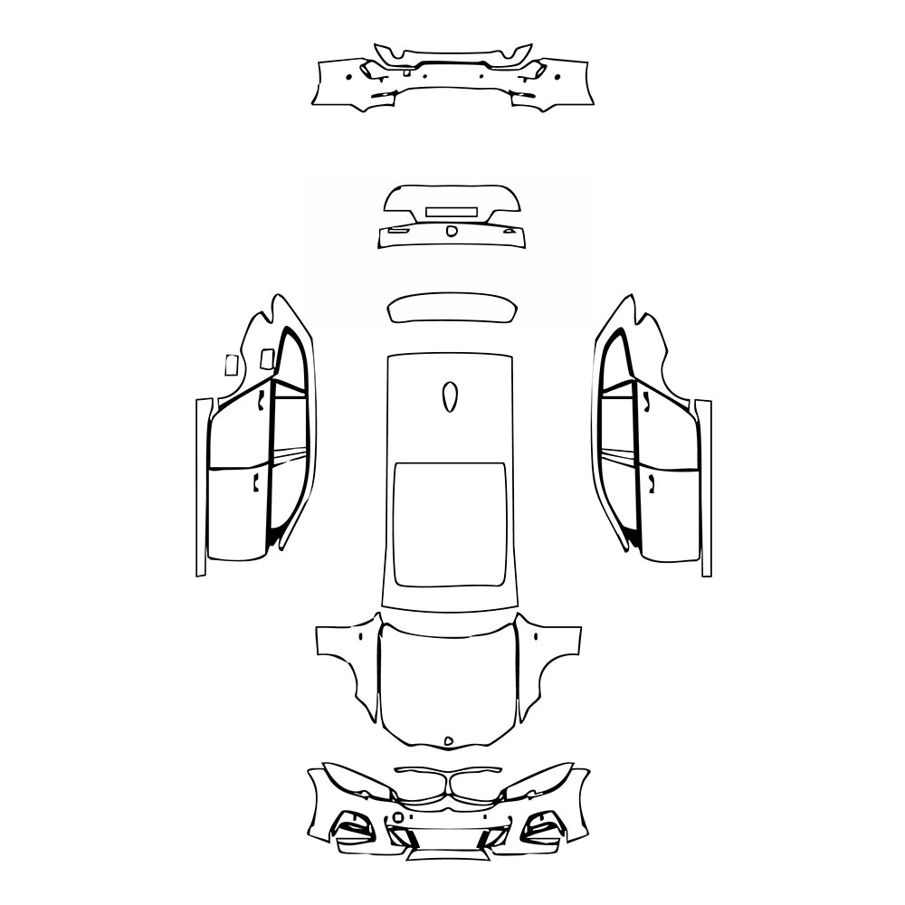 Pre-Cut PPF BMW 3 Series Touring Wagen M Sport 2020 - PPF-Kits