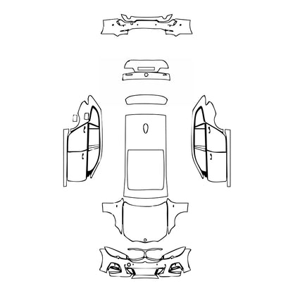 Pre-Cut PPF BMW 3 Series Touring Wagen M Sport 2020 - PPF-Kits