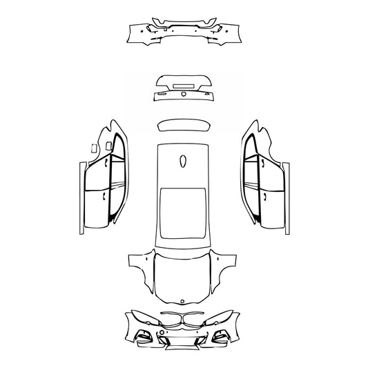 Pre-Cut PPF BMW 3 Series Touring Wagen M Sport 2022 - PPF-Kits