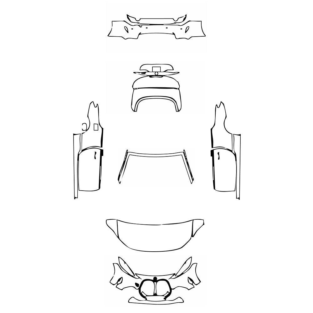 Pre-Cut PPF BMW 4 Series Convertible Luxury Line 2024 - PPF-Kits