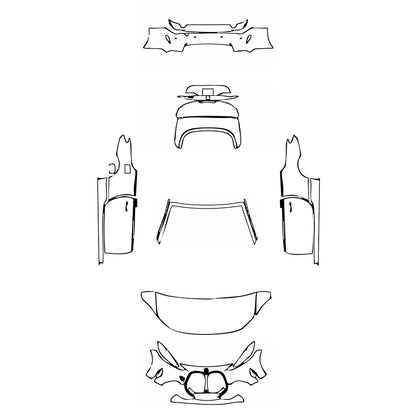 Pre-Cut PPF BMW 4 Series Convertible Luxury Line 2025