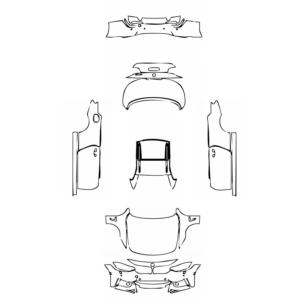 Pre-Cut PPF BMW 4 Series Convertible M Sport 2017 - PPF-Kits