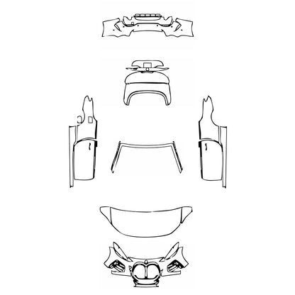 Pre-Cut PPF BMW 4 Series Convertible M Sport 2024 - PPF-Kits