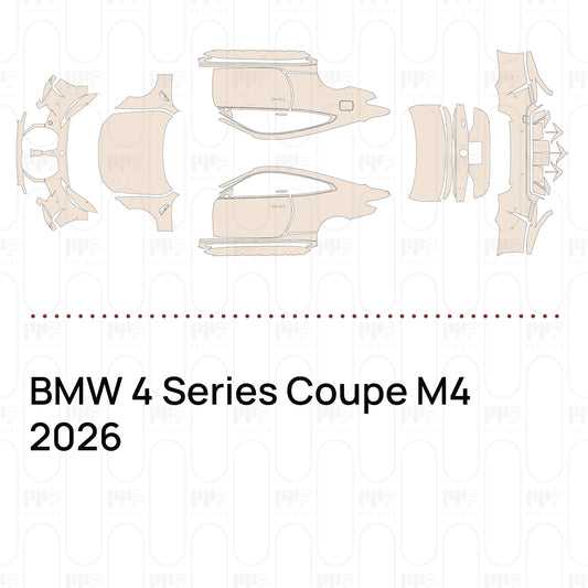 PPF precortado BMW 4 Series Coupe M4 2026