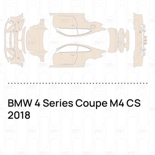 PPF precortado BMW 4 Series Coupe M4 CS 2018