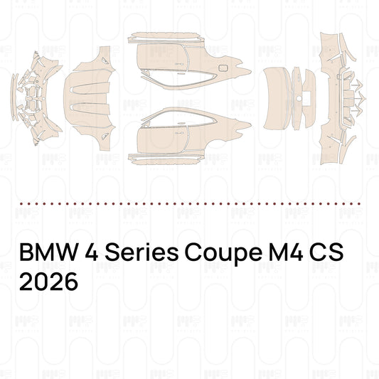 PPF precortado BMW 4 Series Coupe M4 CS 2026