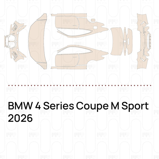 PPF precortado BMW 4 Series Coupe M Sport 2026